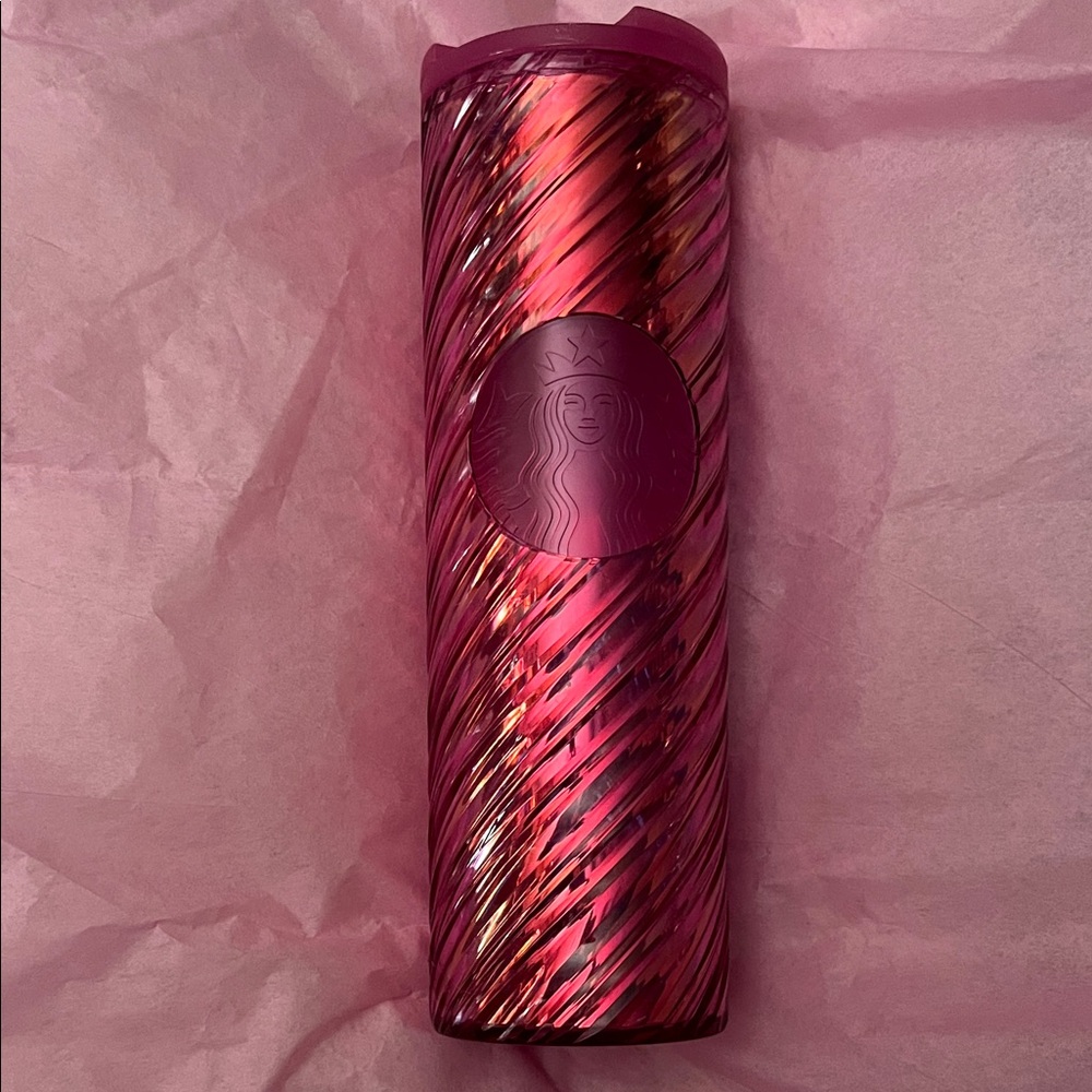 Starbucks Pink Tumbler 16 FL OZ